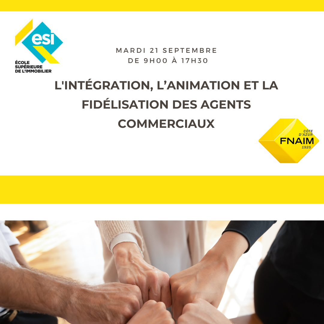 L’INTÉGRATION, L’ANIMATION ET LA FIDÉLISATION DES AGENTS COMMERCIAUX