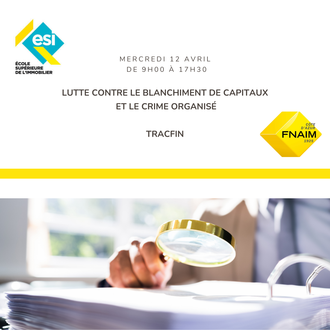 TRACFIN – LUTTE CONTRE LE BLANCHIMENT DE CAPITAUX ET LE CRIME ORGANISÉ
