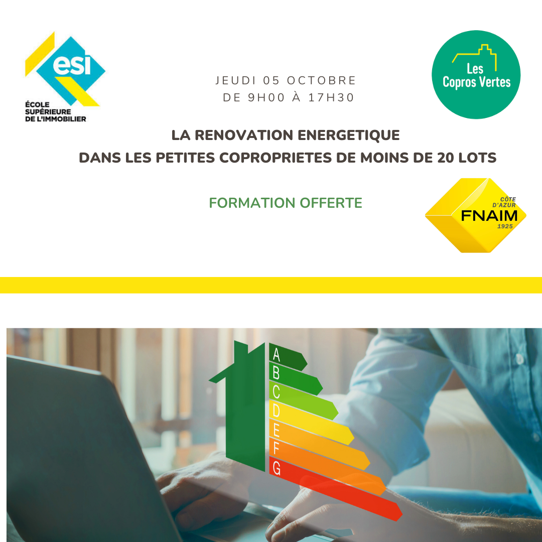 LA RENOVATION ENERGETIQUE DANS LES PETITES COPROPRIETES DE MOINS DE 20 LOTS