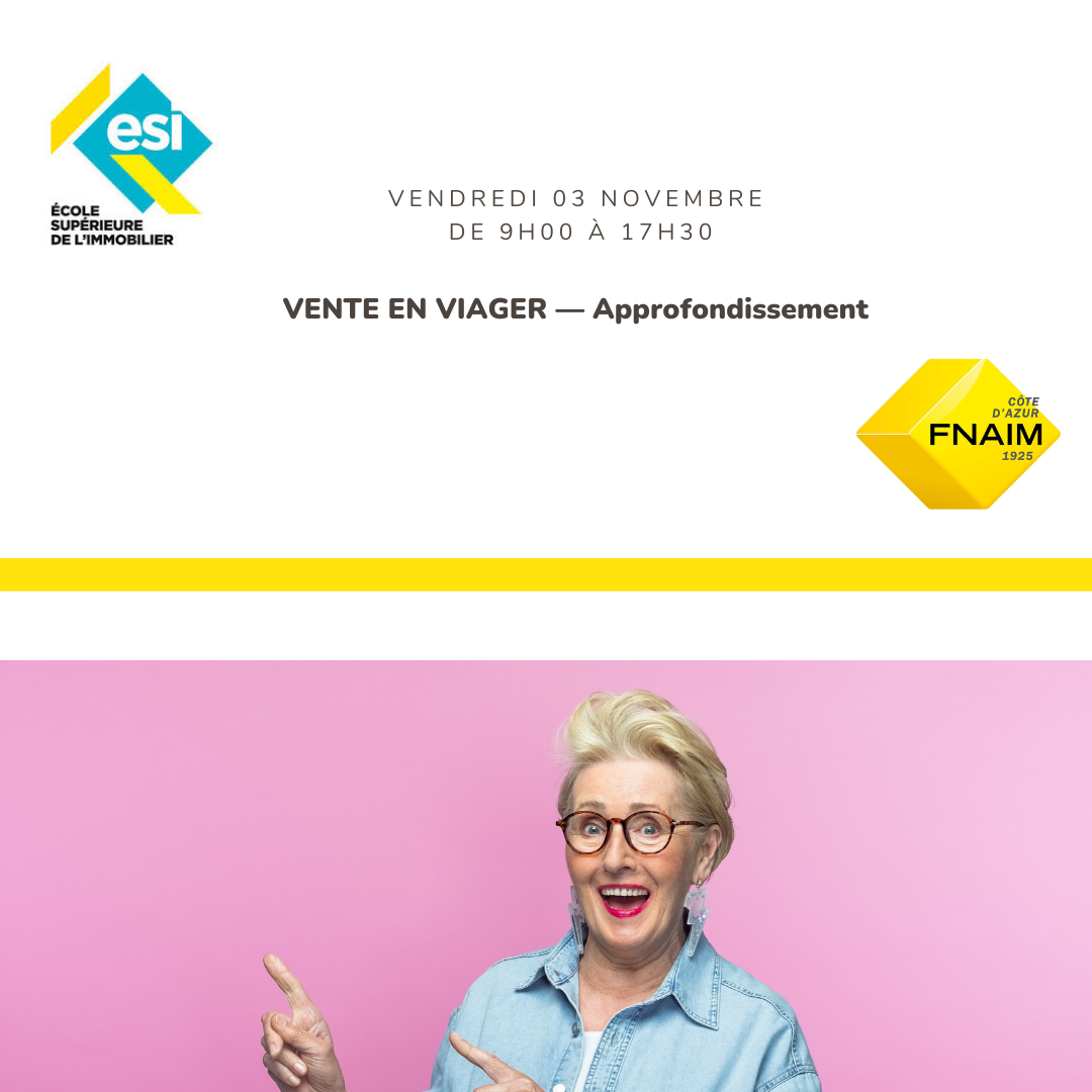 VENTE EN VIAGER — Approfondissement