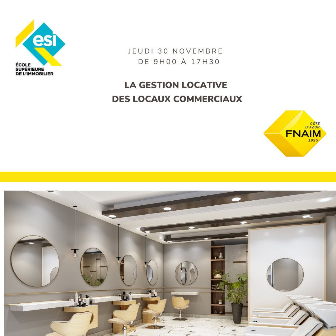 LA GESTION LOCATIVE DES LOCAUX COMMERCIAUX