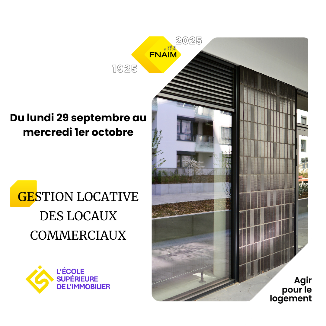 GESTION LOCATIVE DES LOCAUX COMMERCIAUX