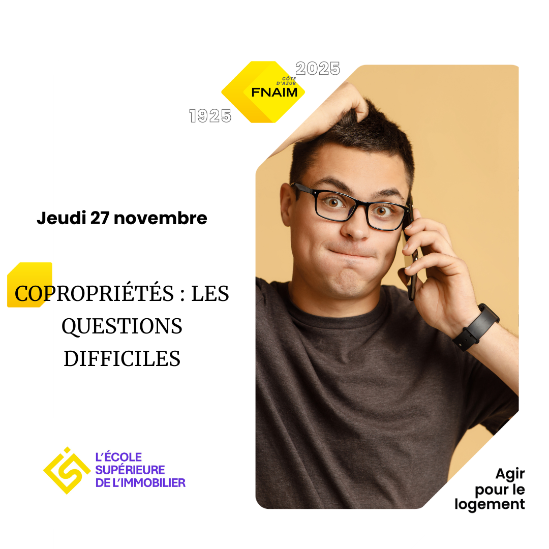 COPROPRIÉTÉS : LES QUESTIONS DIFFICILES
