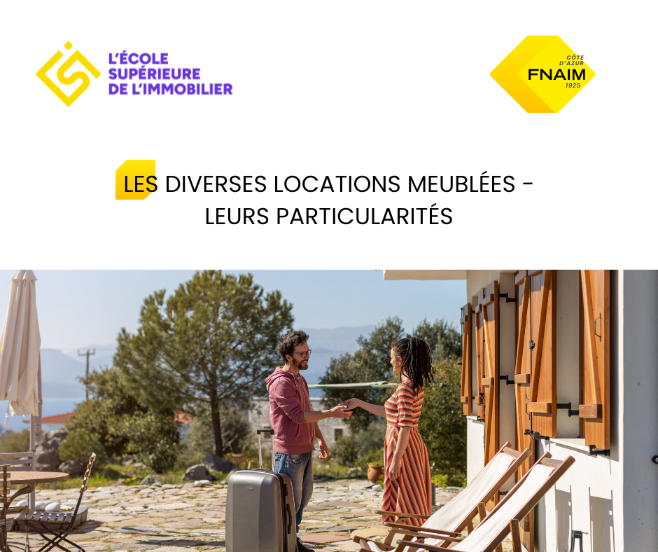 LES DIVERSES LOCATIONS MEUBLÉES – LEURS PARTICULARITÉS